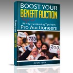 Cover Photo of new book Boost Your Benefit Auction